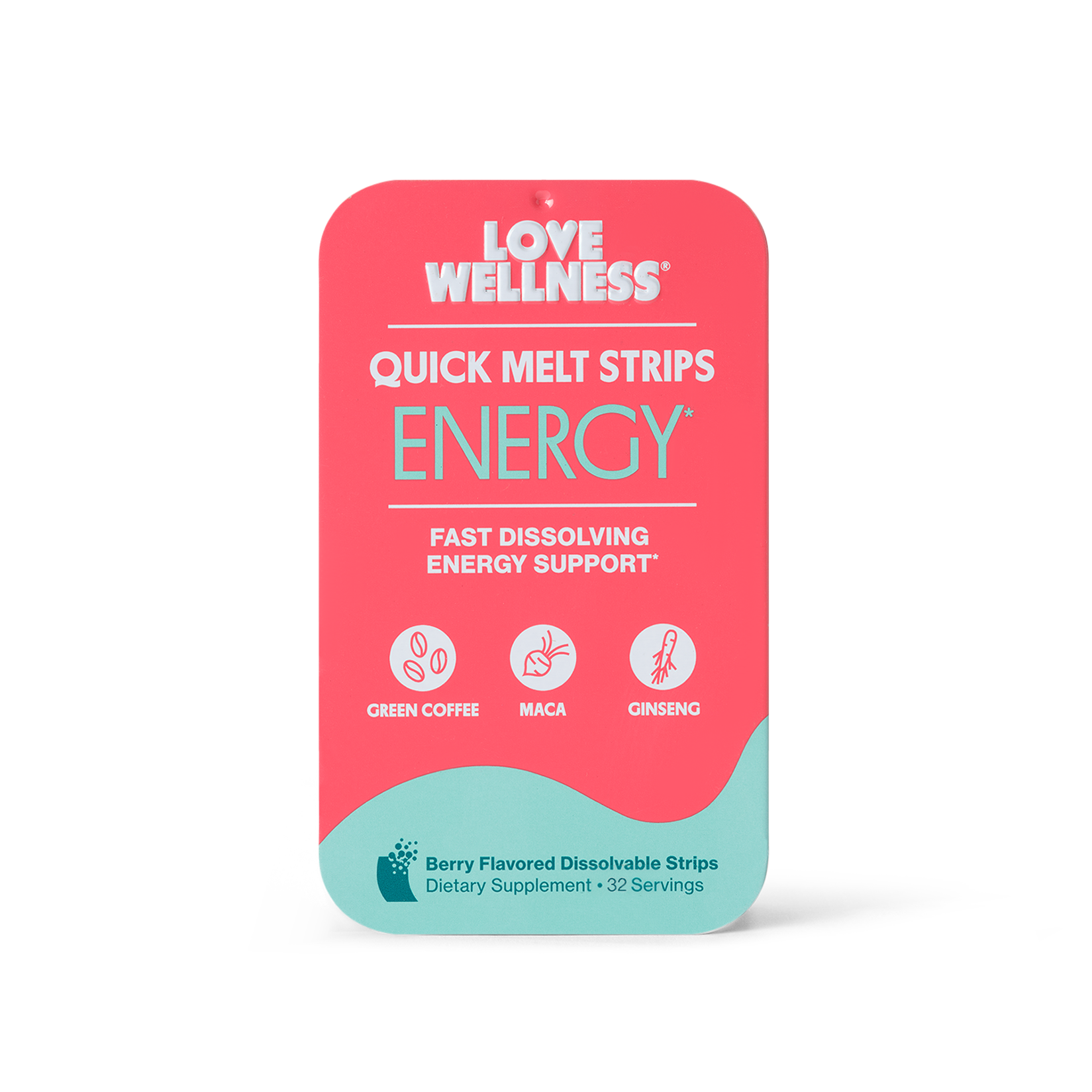 Energy* Quick Melt Strips - 1 Pack